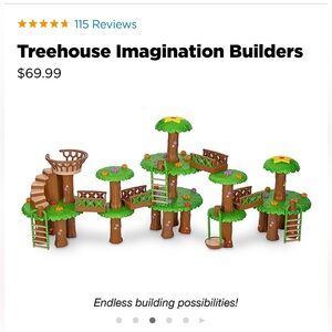 Lakeshore Treehouse Imagination Builders Set